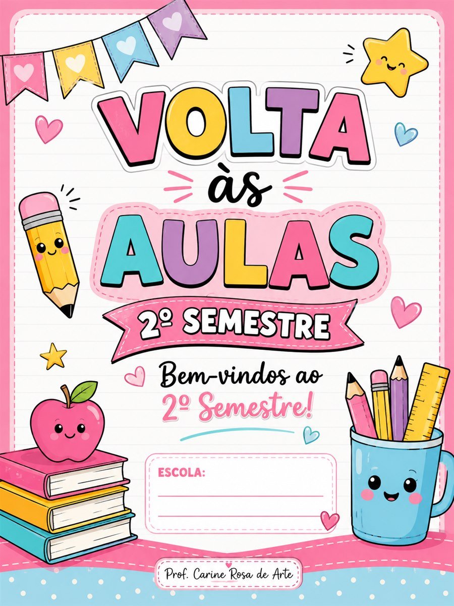 Capa do Kit Volta às Aulas do 2º semestre